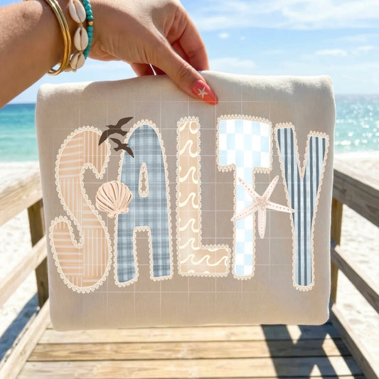 Salty graphic tee