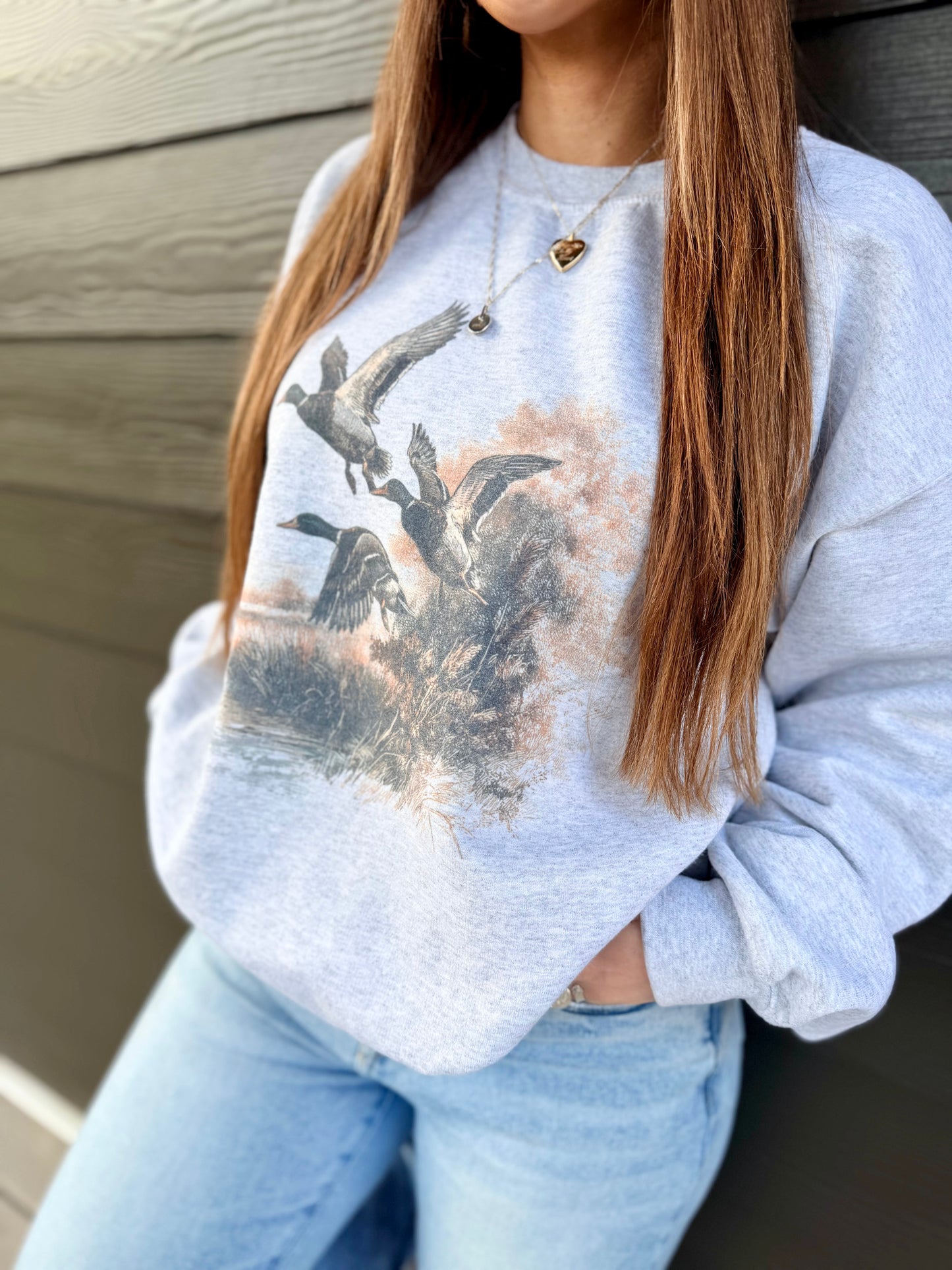 Vintage ducks sweatshirt