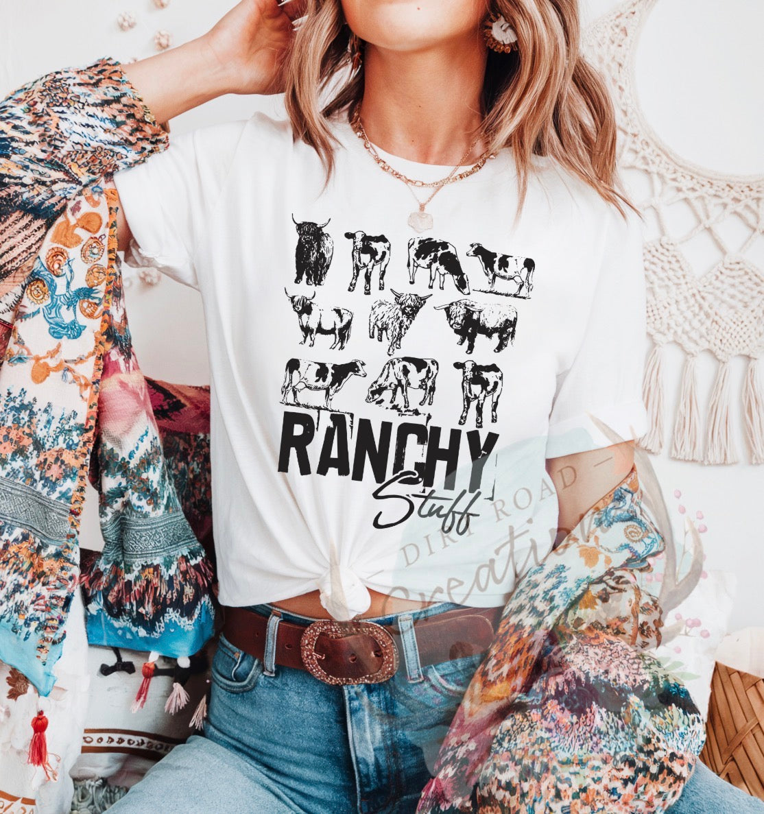 Ranchy stuff graphic tee