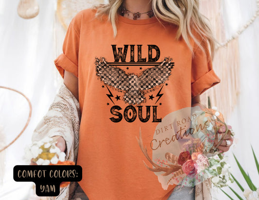 Wild Soul leopard graphic tee