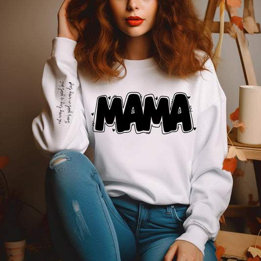 Mama Screen Print Sweatshirt