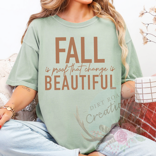 FALL screen print TEE