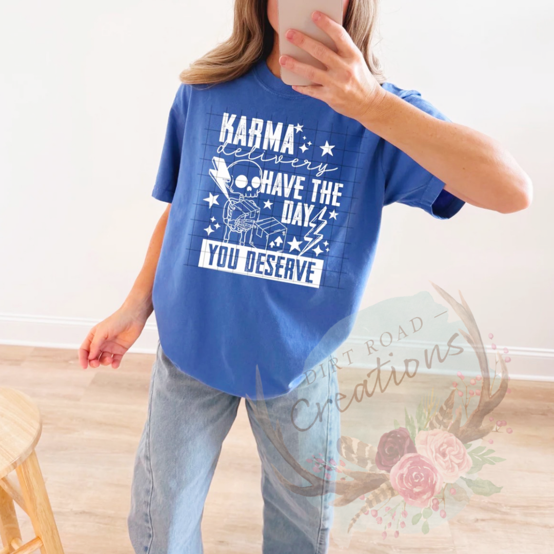 Karma graphic Sweatshirt