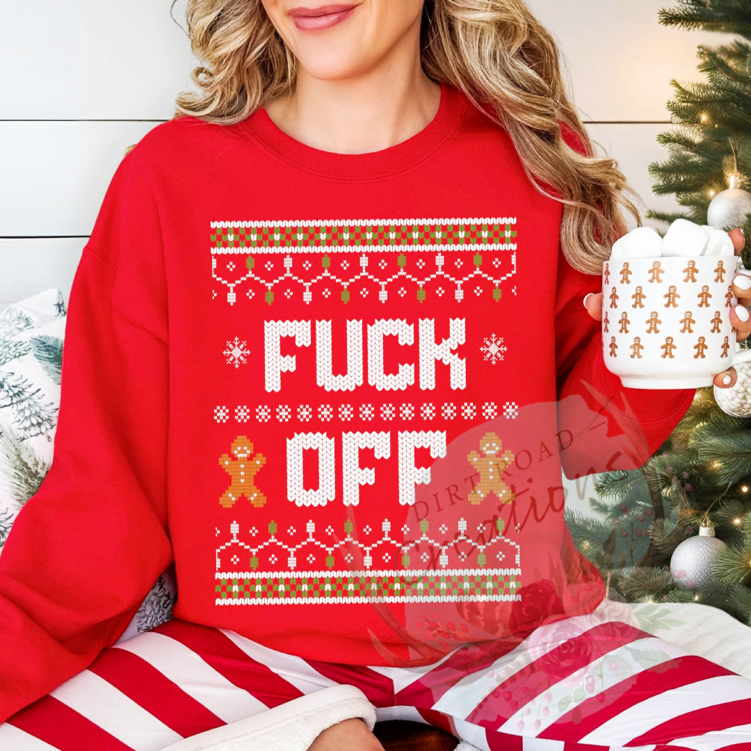 Fuck off graphic Sweatshirt