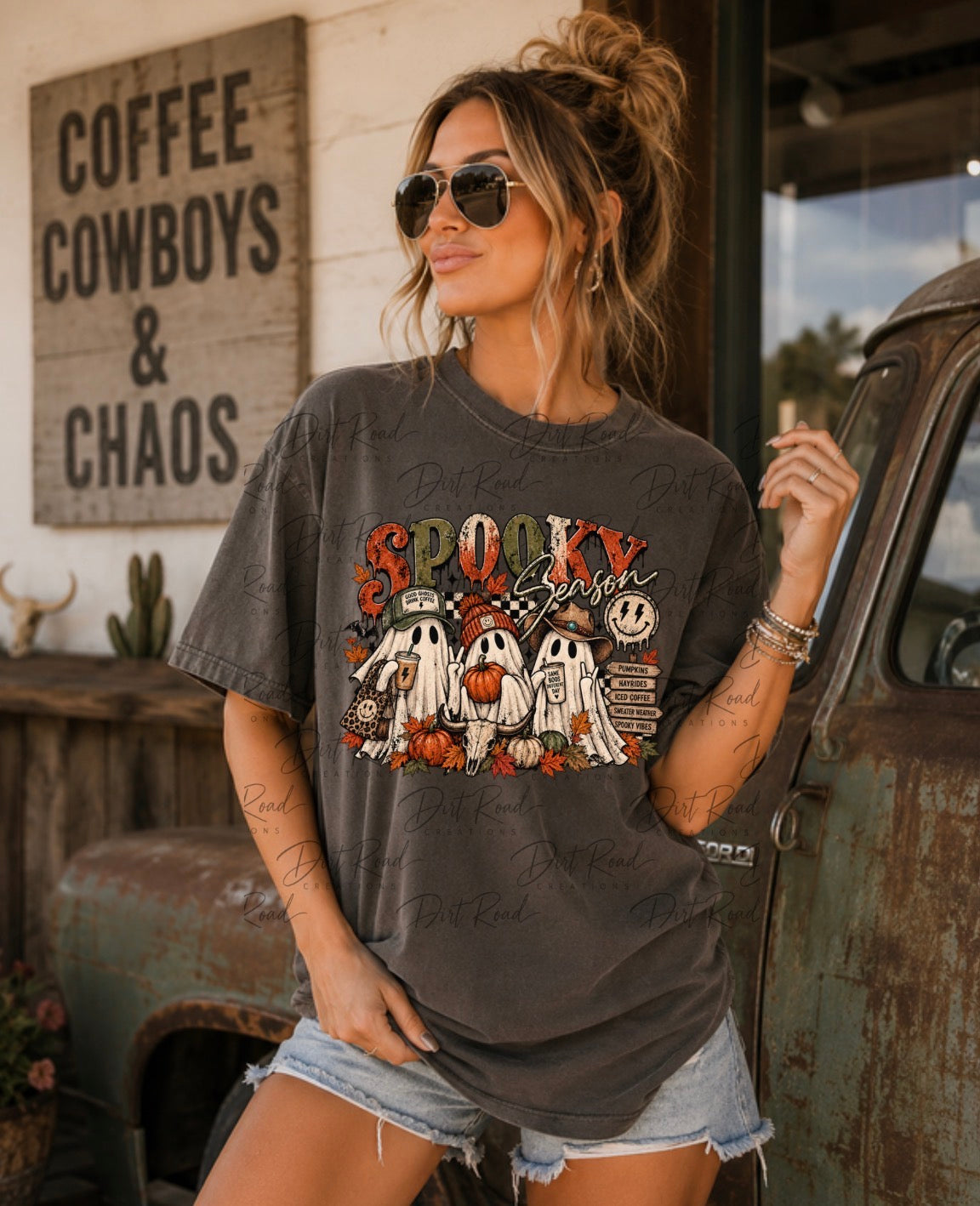 Spooky season graphic tee