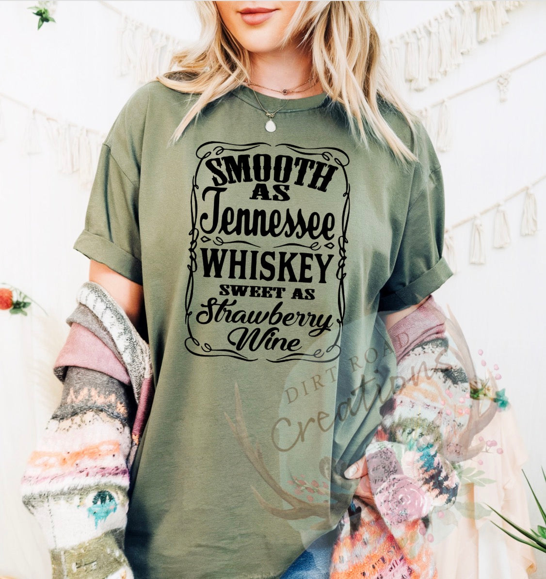 Smooth as Tennessee whiskey graphic tee