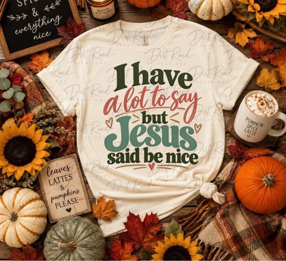I have a lot to say sweatshirt