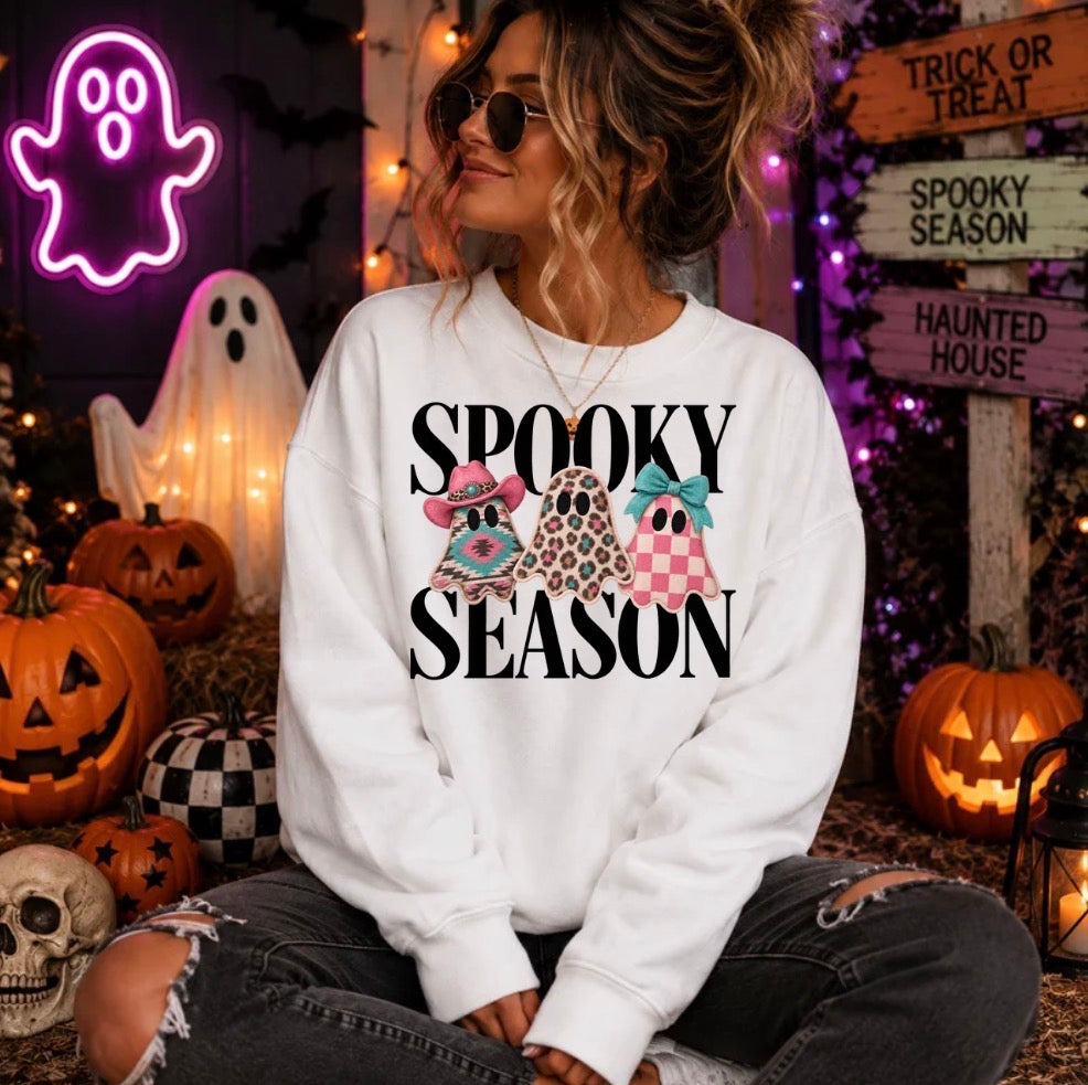 Western spooky season graphic tee