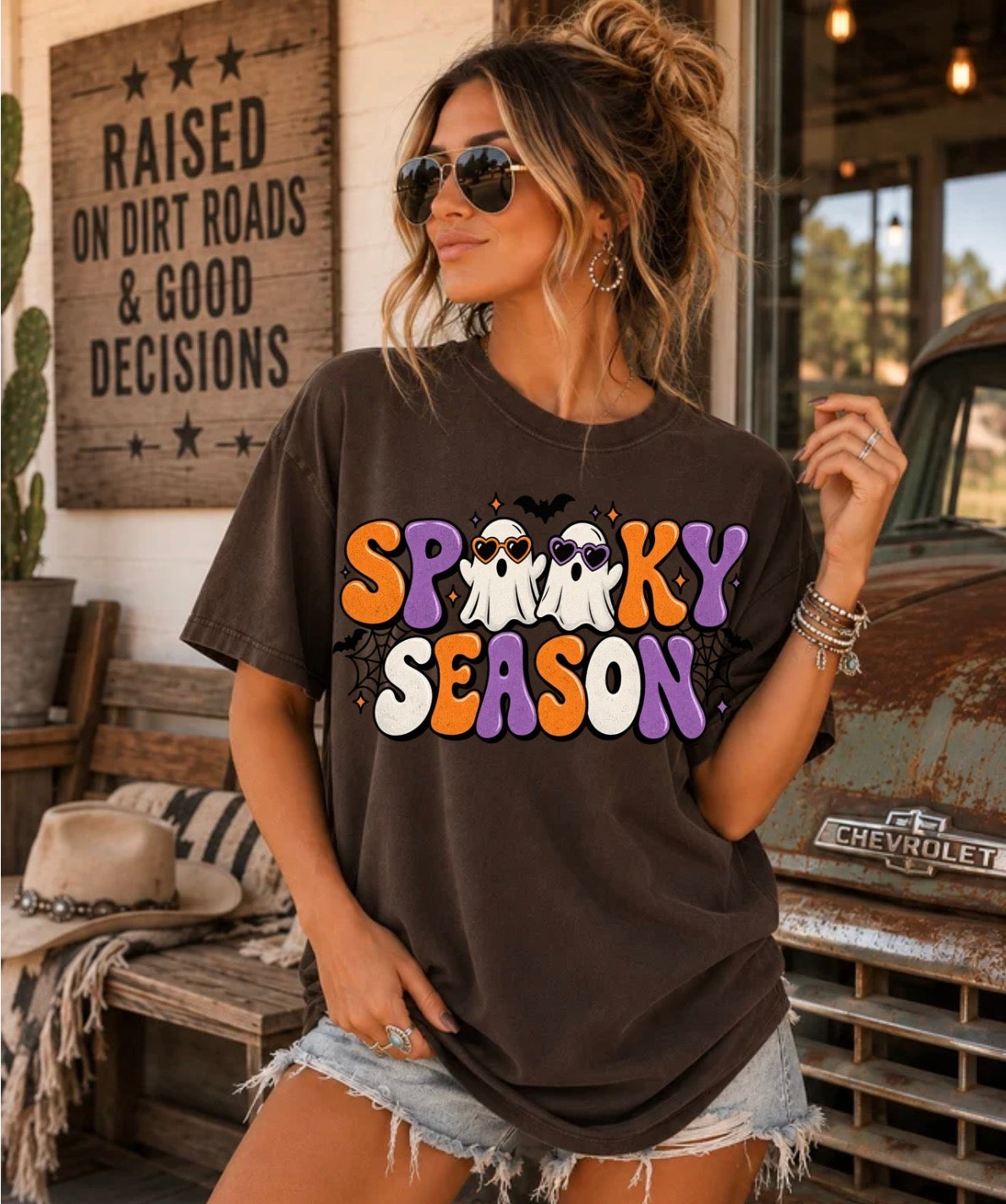 Spooky season graphic tee