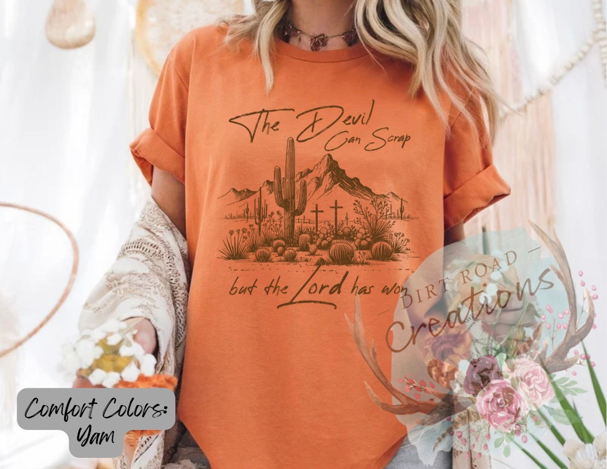 The lord can scrapgraphic tee