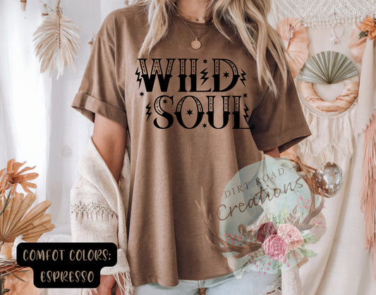 Wild Soul graphic tee