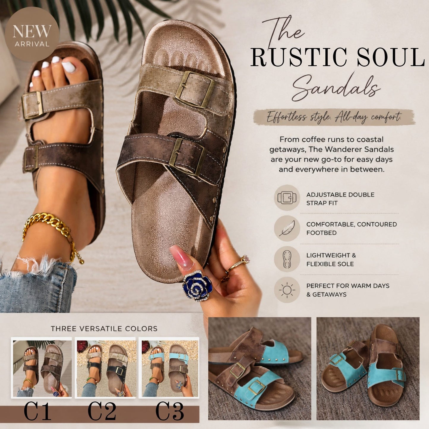 Preorders: rustic soul sandal