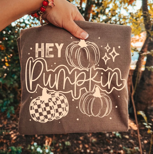Hey pumpkin graphic tee