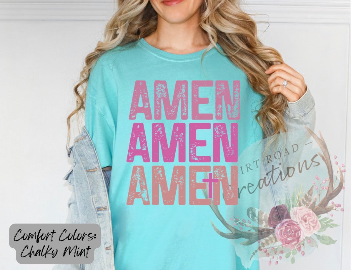 Amen graphic tee