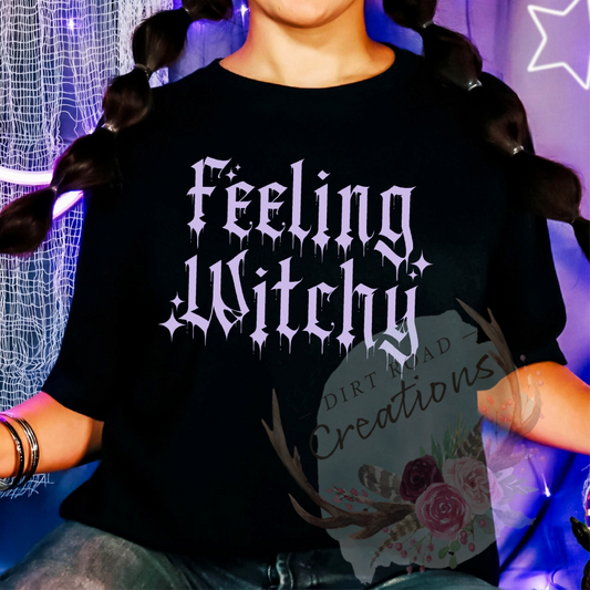 Feeling witchy screen print TEE
