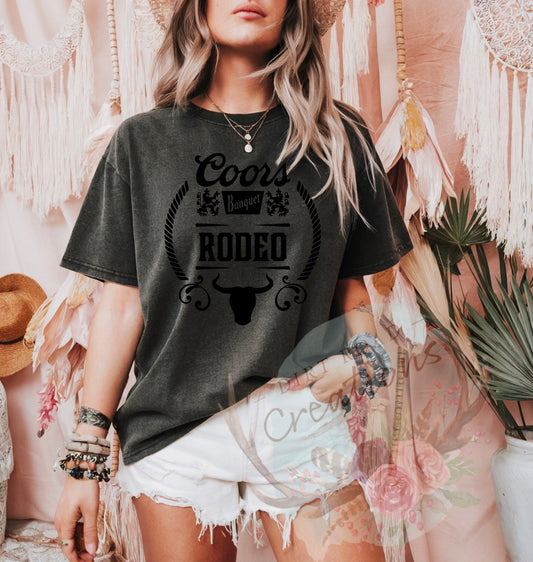 Coors rodeo graphic tee