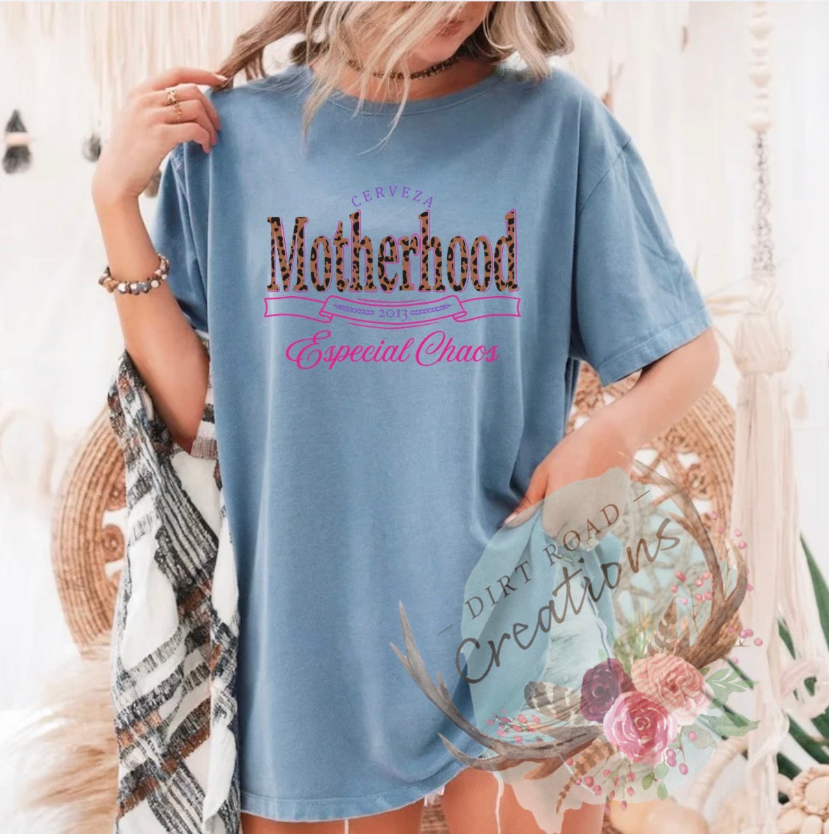 Motherhood graphic tee