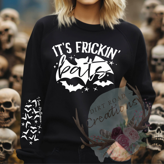 Its freaking bats screen print TEE (long sleeve)