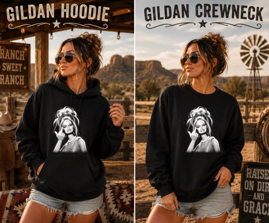 Eff off halftone sweatshirt (dark color only)