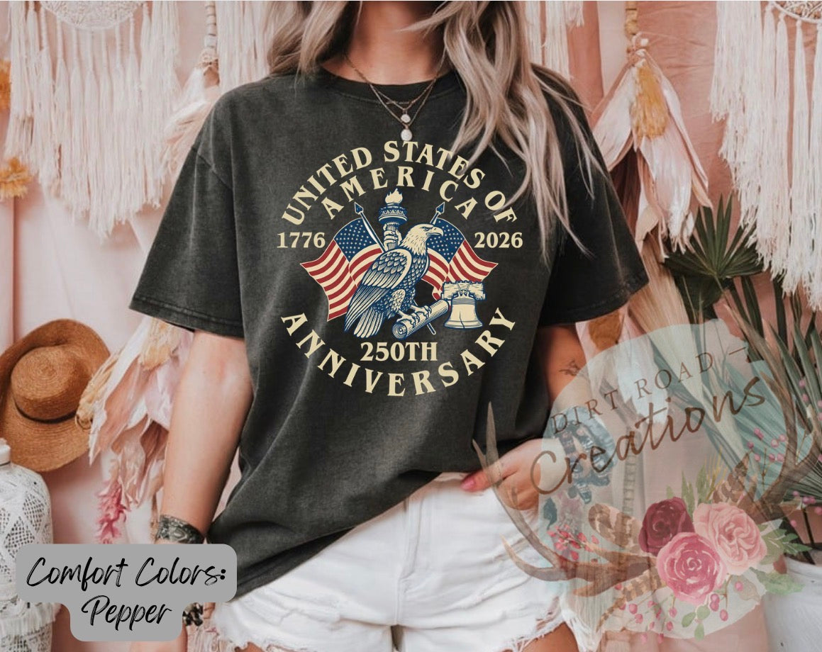 USA 250th graphic tee