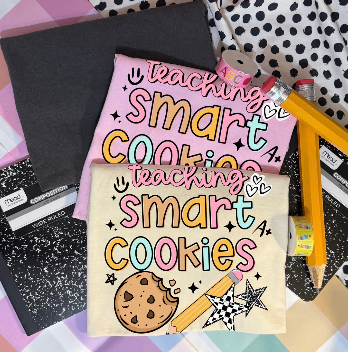 Teaching smart cookies graphic tee