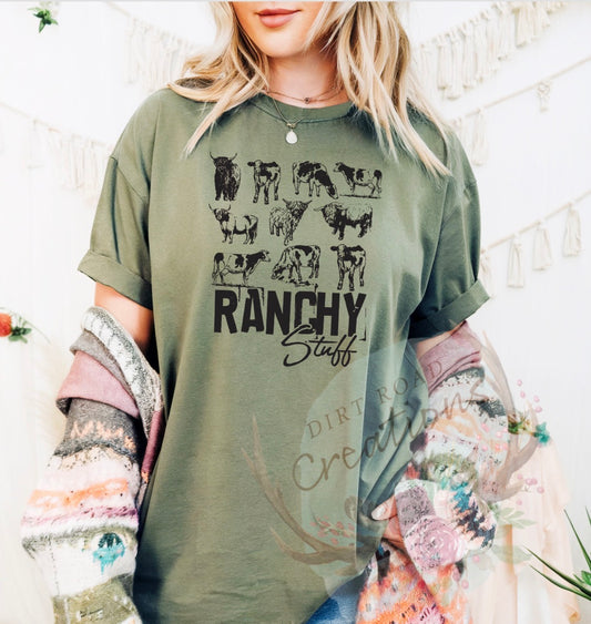 Ranchy stuff graphic tee