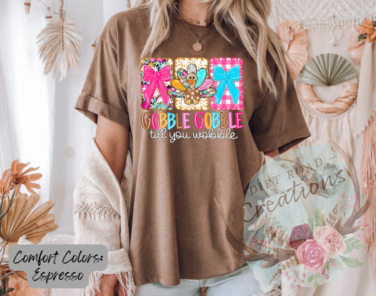 Gobble gobble graphic tee