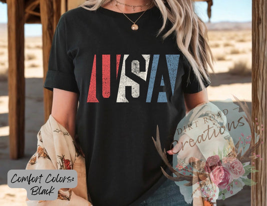 USA graphic tee