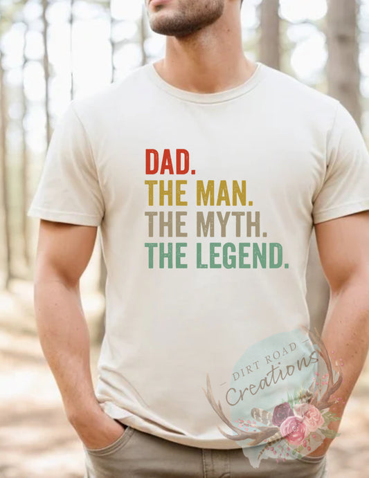 Dad the man tee