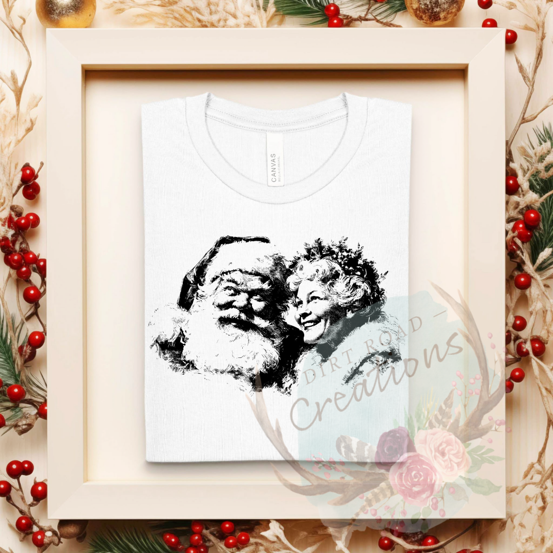 The clause’s screen print tee