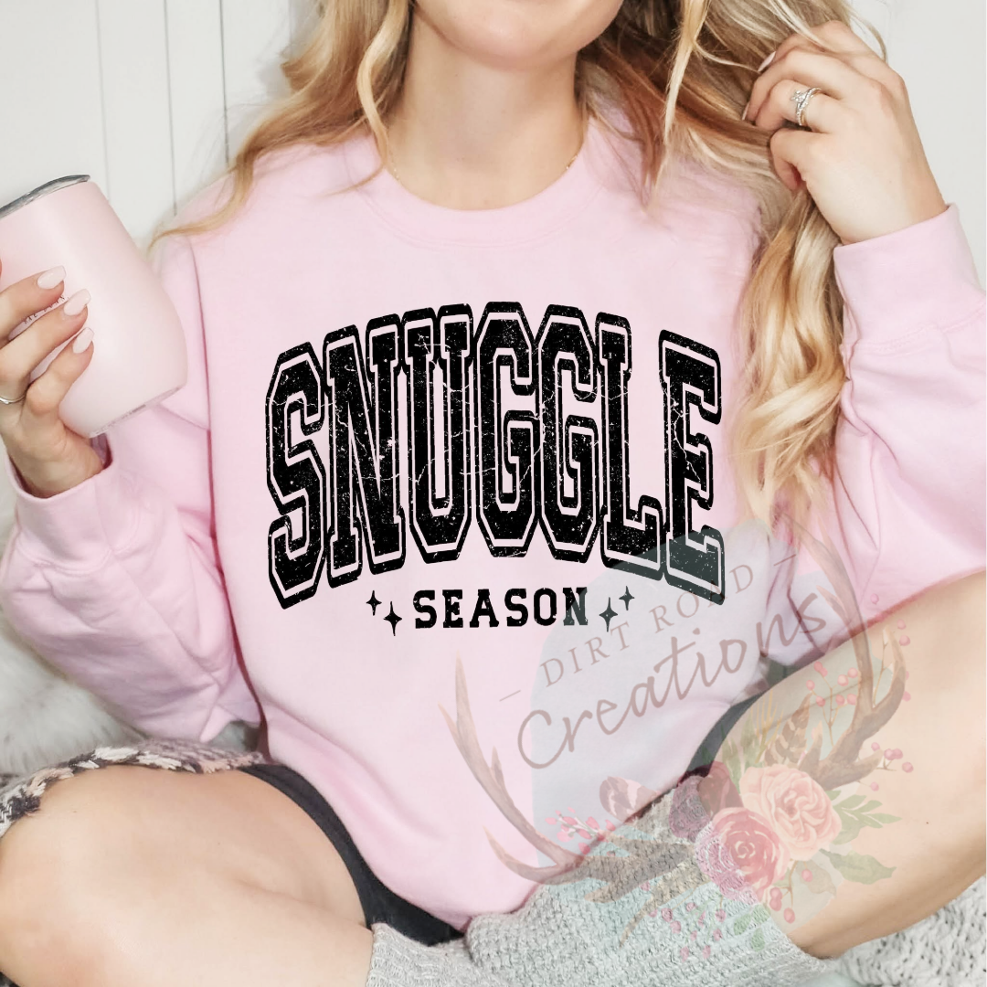 Snuggle Season screen print tee