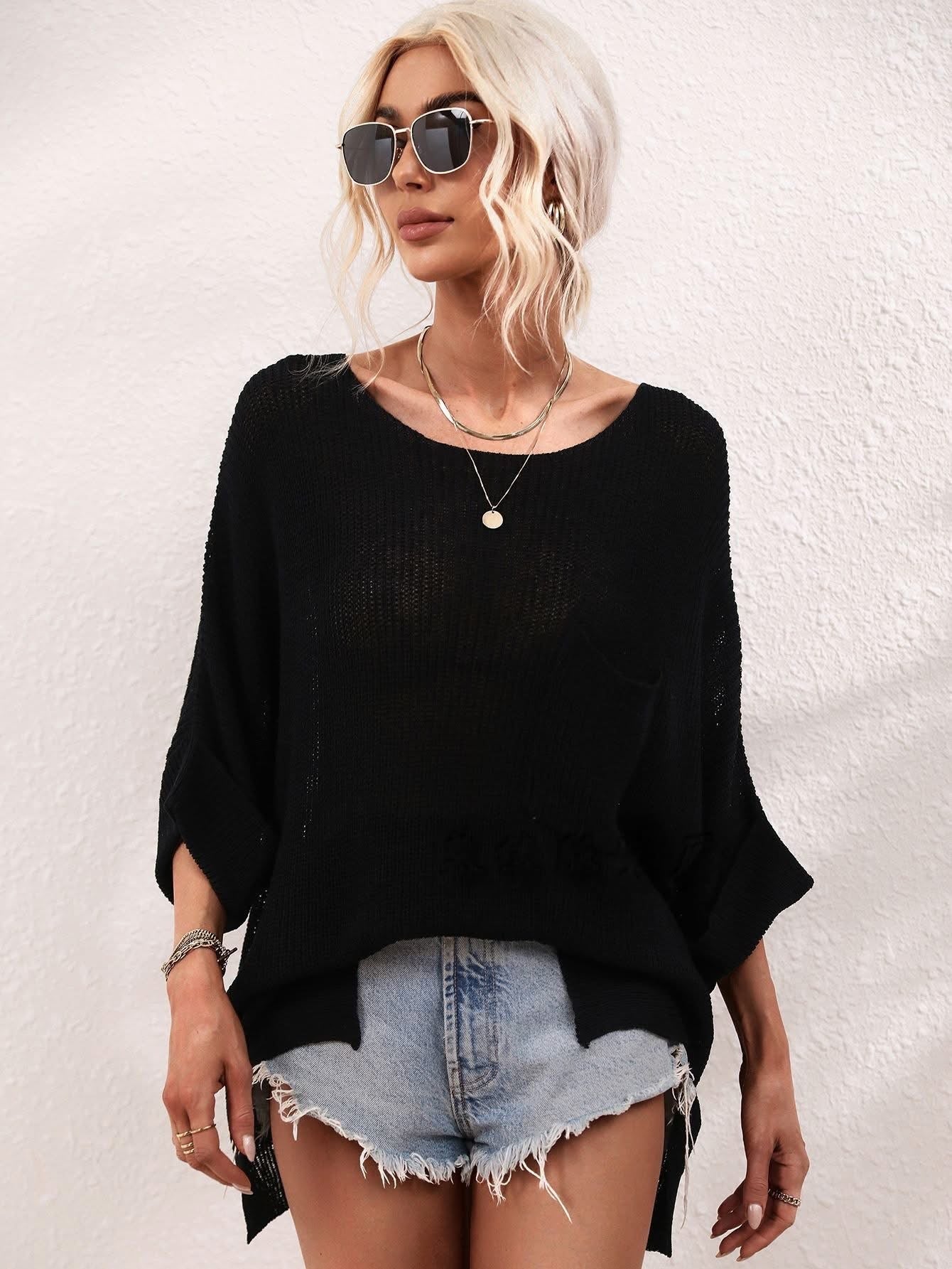 PREORDER: Wrenlee Boxy Lightweight Sweater