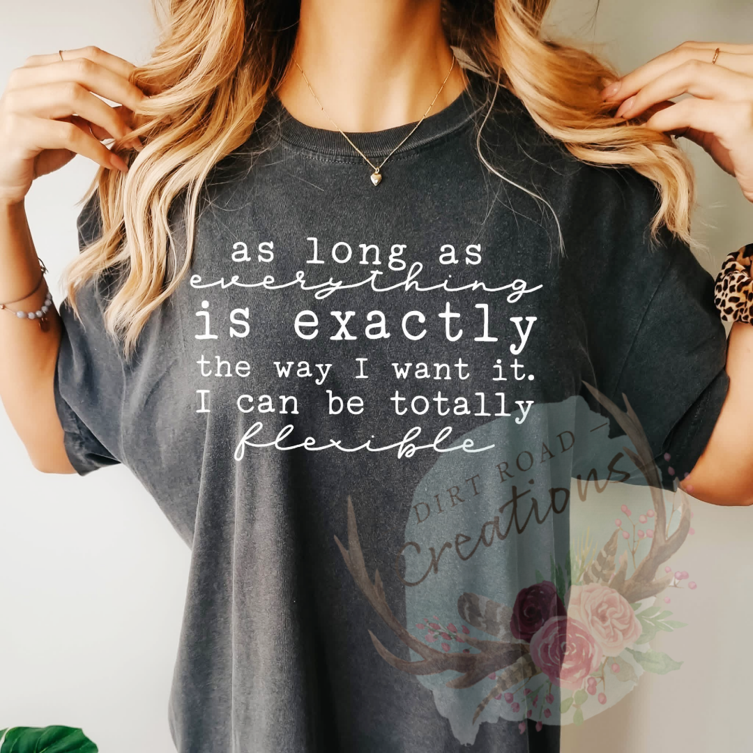 As long as… screen print Sweatshirt