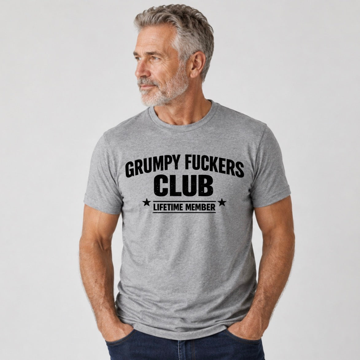 Grumpy fuckers graphic tee