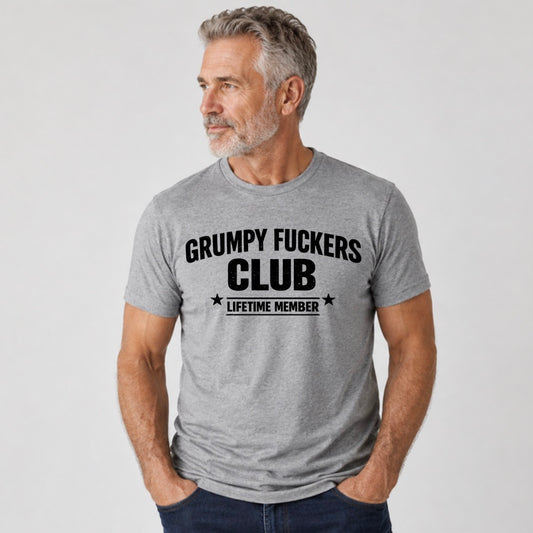 Grumpy fuckers graphic tee