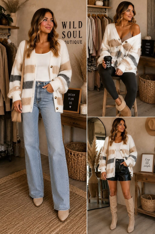 Preorder: The coffee run cardigan