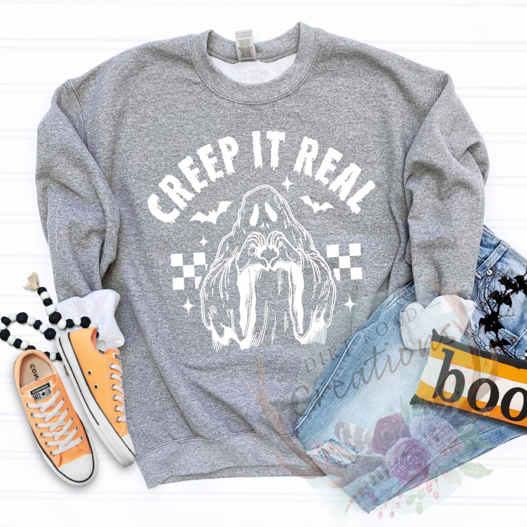 Creep it real screen print TEE