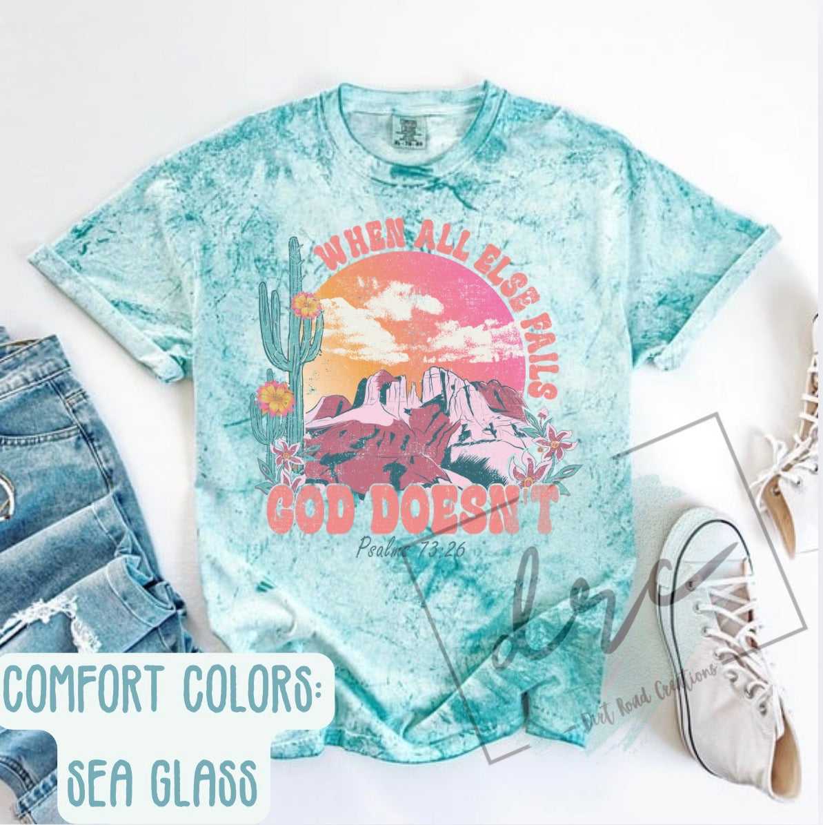 When all else fails graphic tee
