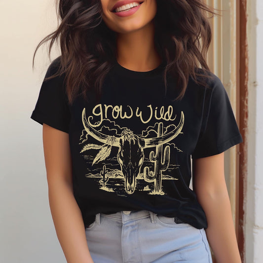 Grow Wild Screen Print Tee