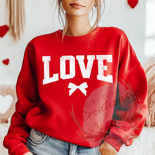 LOVE screen print tee