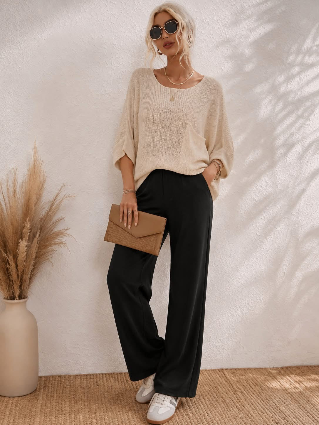 PREORDER: Wrenlee Boxy Lightweight Sweater