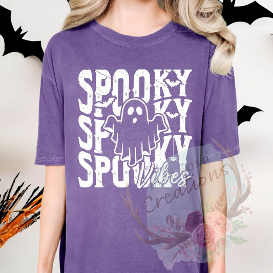 SPOOKY screen print TEE