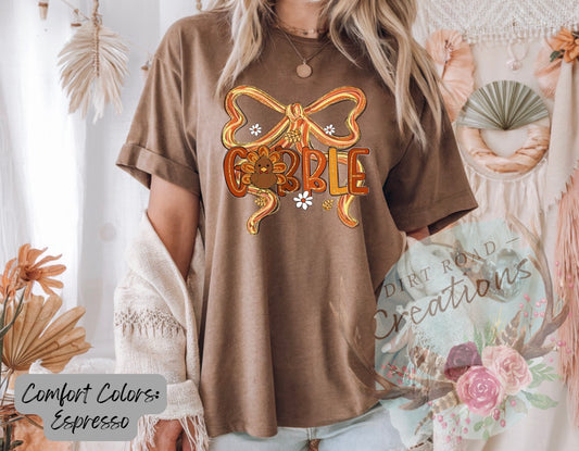 Gobble graphic tee