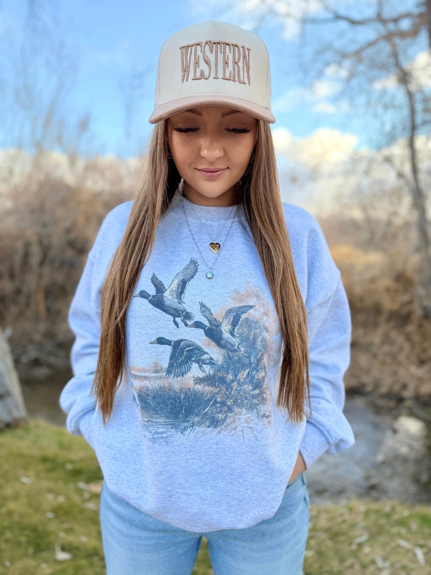Vintage ducks sweatshirt