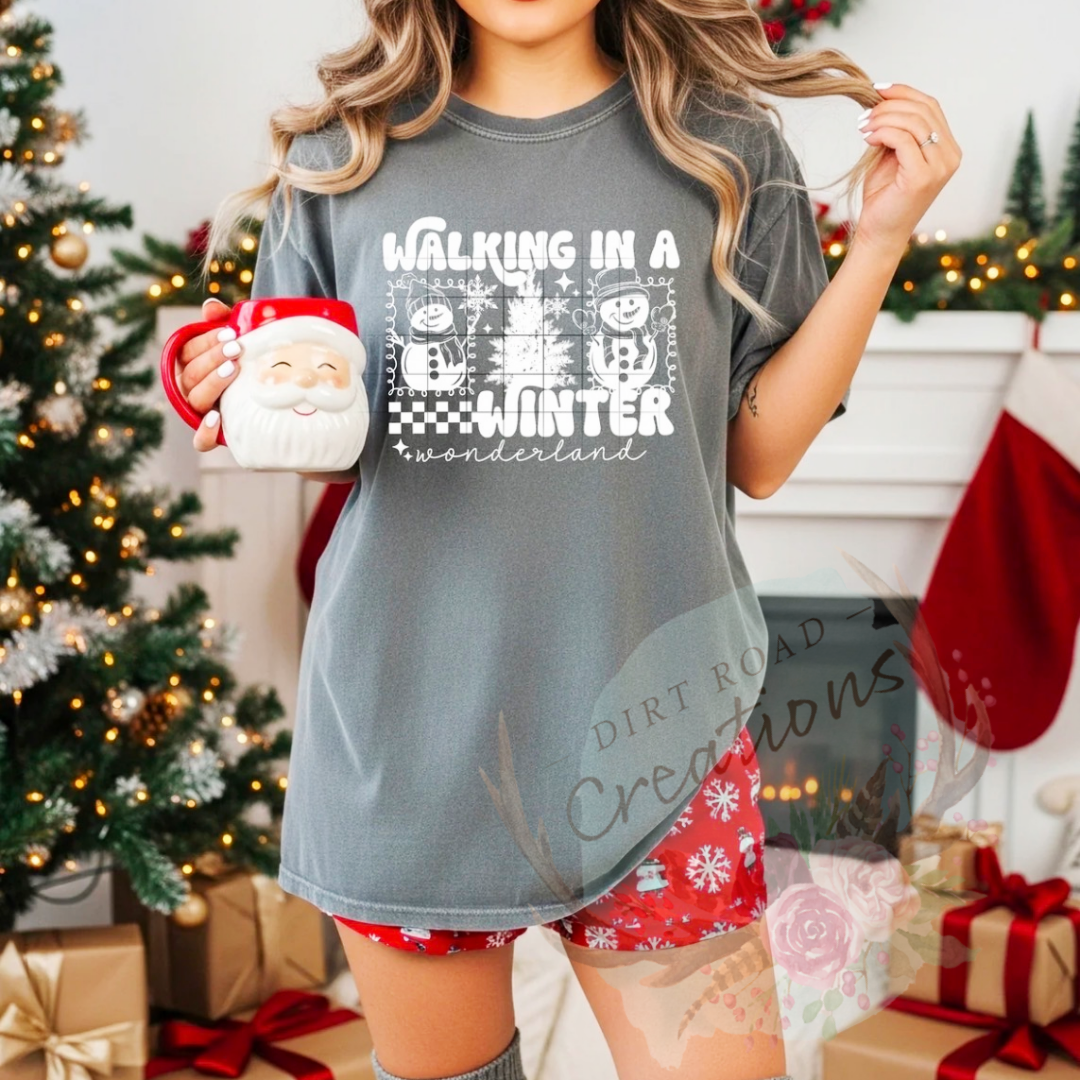 Winter wonderland graphic tee