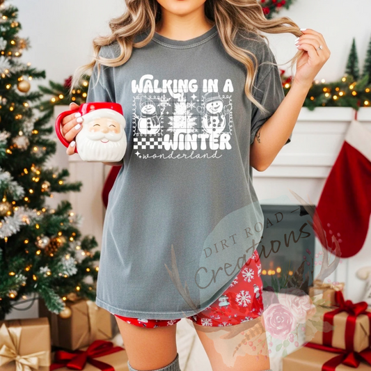 Winter wonderland graphic tee