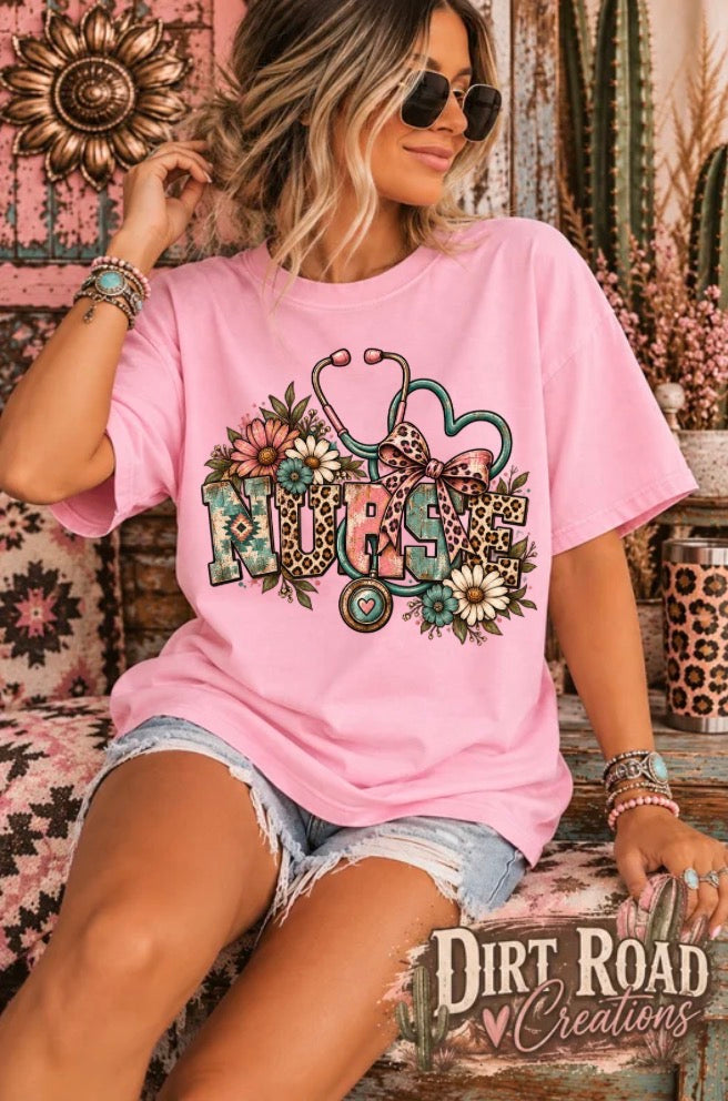 Nurse graphic tee