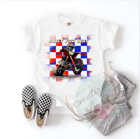 Built for dirt graphic tee