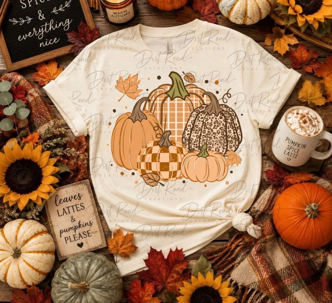 Pumpkins graphic tee