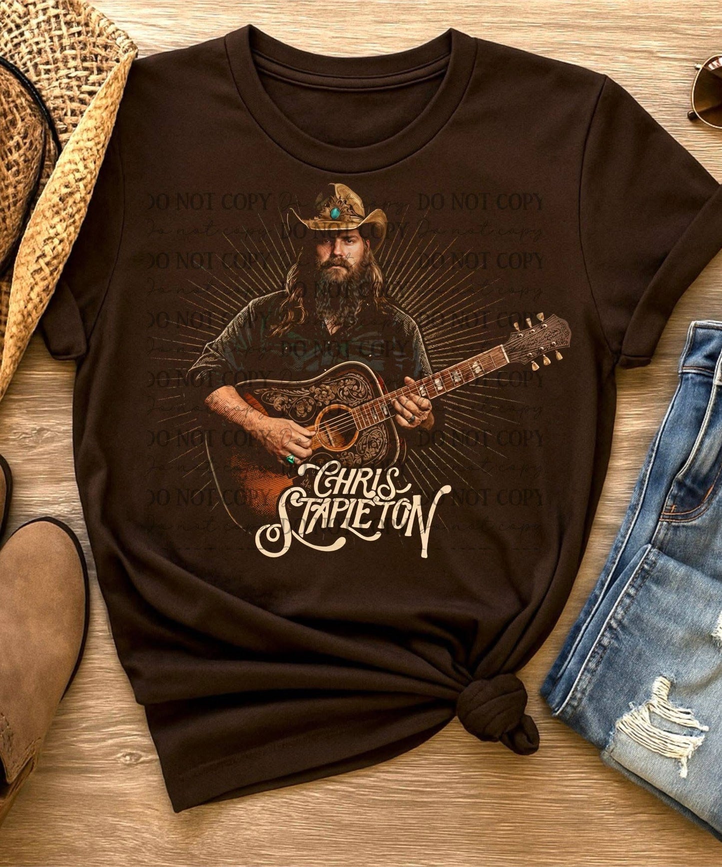 Retro Chris Stapleton graphic tee